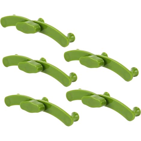 5 Stück Pflanzentrainer Clips aus Kunststoff zur Kontrolle