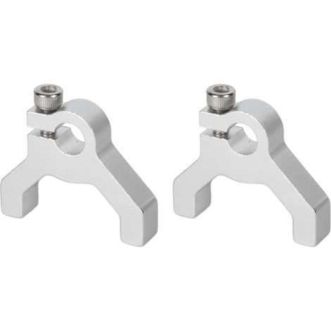 Support de serrage tubulaire en aluminium à double colonne, simple face, en 2 pièces, pour robots DIY 3400-0032-0008 (1/5)