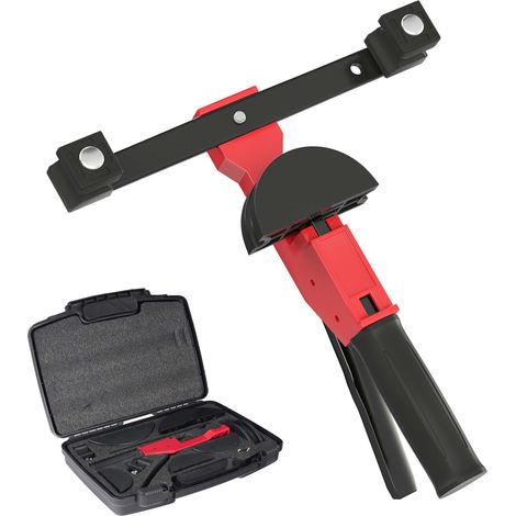 Wiltec Curvadora manual de tubos, para diámetros de 14-32 mm y radios de curvado hasta 90°, dobladora a mano para tuberías de aluminio, cobre y plástico, máquina curvatubos (1/5)