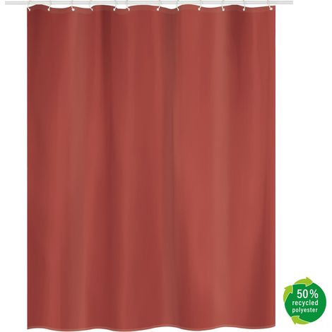 Duschvorhang 120 x 200 cm terrakotta MSV MSV (1/4)