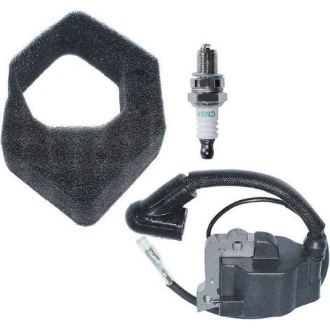 Kit Bobine D Allumage - Pour Moteur Honda GX25 HHT25S WX10K - Pièces de Remplacement 30500-ZOH-013 30500-Z0H-023 17211-ZOH-000 - Lot de 3 (1/4)