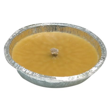 Bol en feuille de citronnelle me'che coupe-vent   18 cm bougies anti-moustiques a' la citronnelle