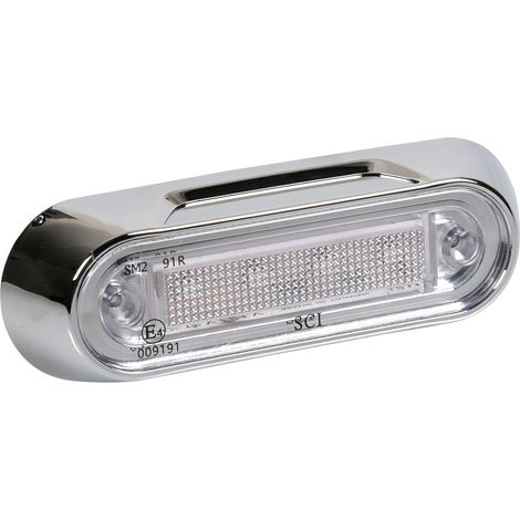 Luce ingombro - 4 Led - 12/24V - Arancio (1/3)