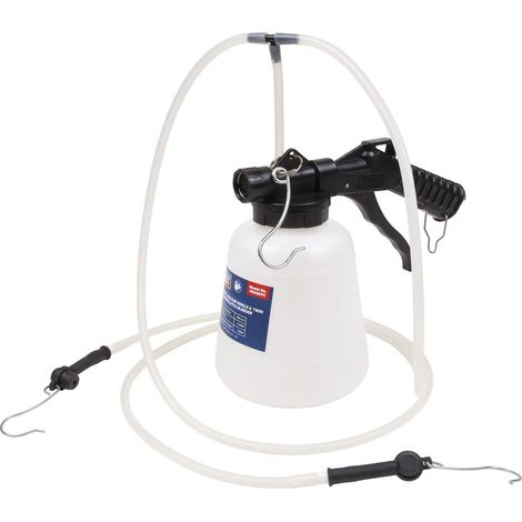 Sealey Pneumatic Brake Caliper Clutch Bleeder Vacuum Single & Twin 1L VS020TC (1/3)