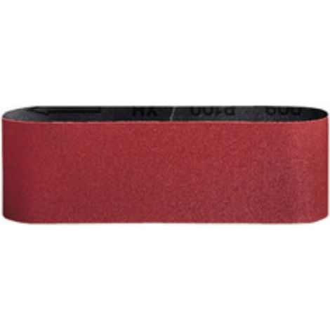 BOSCH  ESTUCHE DE 3 BANDAS DE LIJA X440 75 X 533 MM, 60 TAMAÑO DEL GRANO 80
