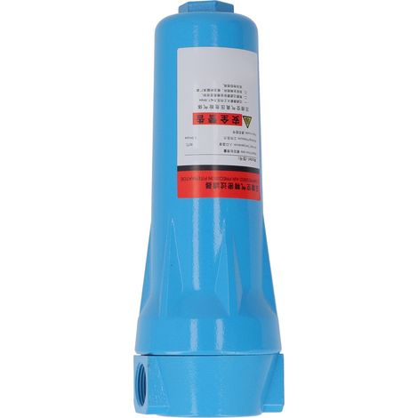 Filtre à air pour compresseur avec purgeur, filetage clair, sans fuite, cuve renforcée, réservoir, classe P 015 (DN20 3/4in), déshydratation (1/5)