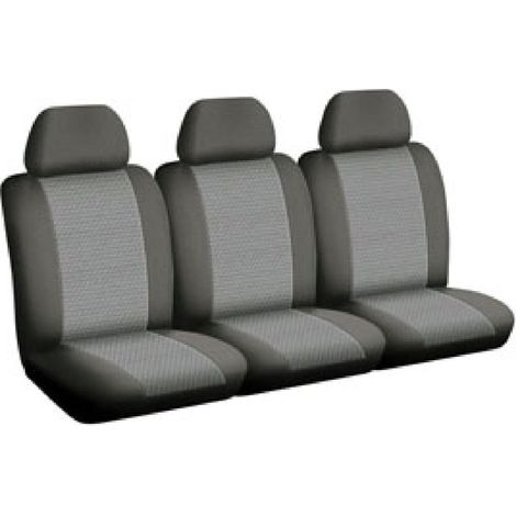 Housse de siège Auto / Utilitaire - Sur Mesure pour CITROËN Berlingo 2 /PEUGEOT Partner Tepee (De 04/2008 à 08/2018) 3 sièges (1/5)