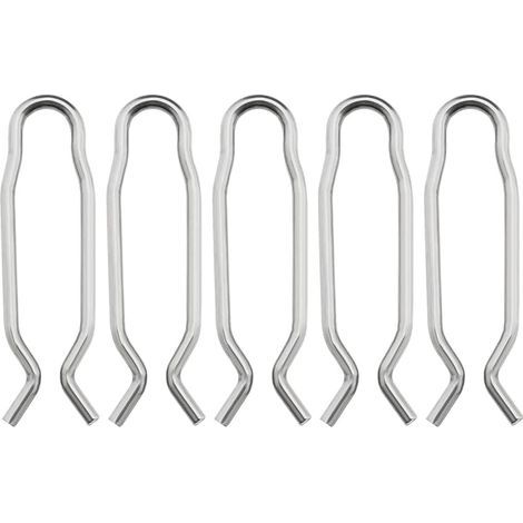 5pcs Pince à Ressort pour Nettoyeur Haute Pression 50372210 Compatible avec Karcher K3 K4 K5 K6 K7 Tuyau de Nettoyeur Haute Pression 304 Pince à Ressort en Acier Inoxydable (1/5)