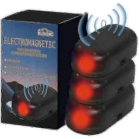 3X Nouveau Dégivreur électromagnétique amélioré à interface moléculaire, déneigeur, désodorisant, antigel pour voiture, fonte de glace électromagnétique-wz (1/4)