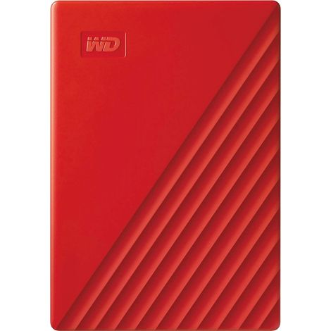 Western Digital My Passport 4TB Rot HDD USB 3.0 new