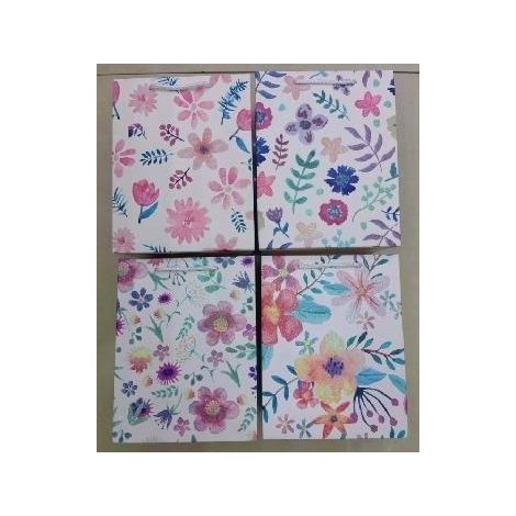 Geschenktüte mit Blumen
