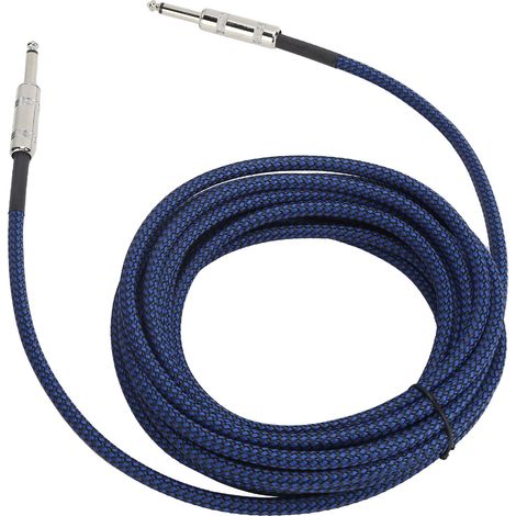 Câble de guitare JORINDO 6,35 mm à faible bruit pour amplificateur d'instrument de musique, 6,35 mm (1/4 pouce), 6 m (19,7 pi), JD6204 (1/5)
