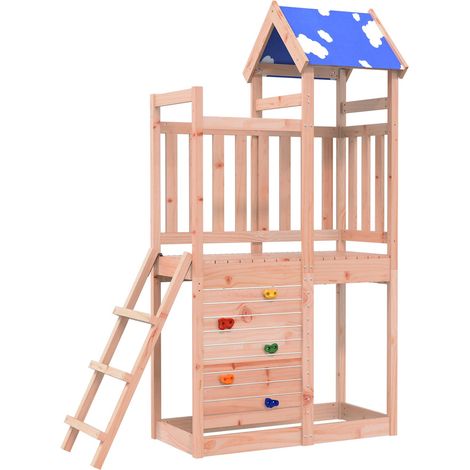 Torre da Gioco Marrone Legno Douglas Solido vidaXL