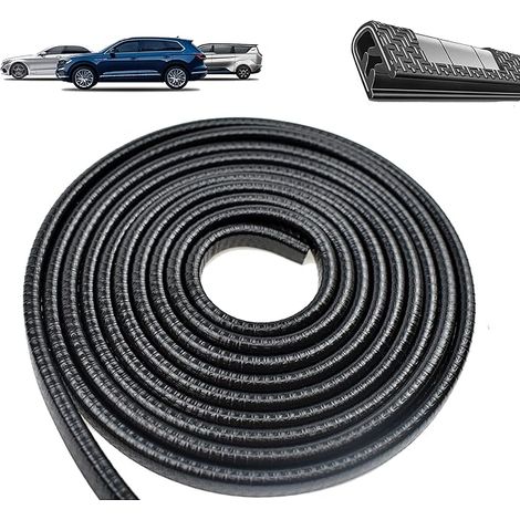 Protection Portiere Voiture Joint Protection Tabouret Bar Patins Joint Tole Forme U Noir (1/5)