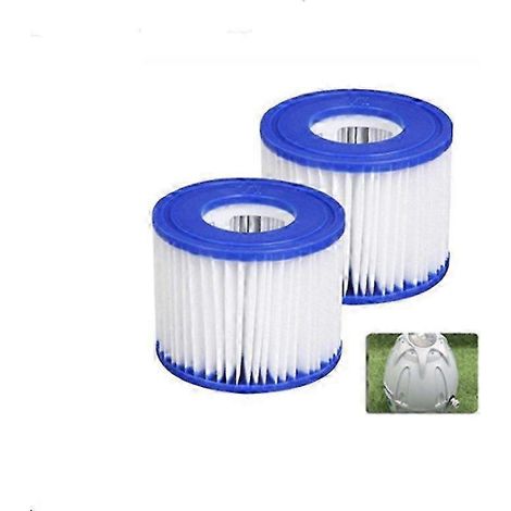 Cartouche filtrante pour pompe de piscine Summer Waves P57100102, type D, lot de 2 (1/4)