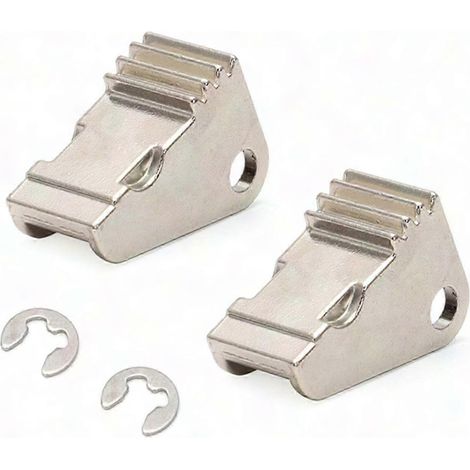 2/4 Türgriffe Modell S Gear 1042845-00-B Universell kompatibel – Stabile Befestigung für 4 Türen (1/5)
