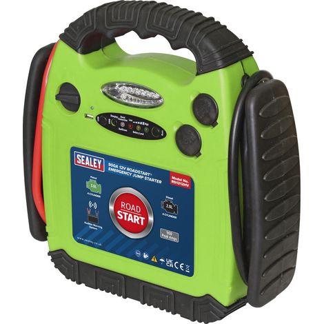 Sealey RS1312HV RoadStart 12V Emergency Jump Starter 900 Peak Amps (1/5)