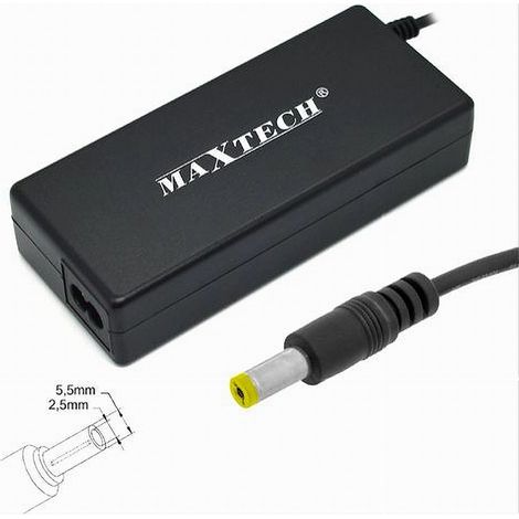 MaxTech - Caricabatteria Notebook Pc Alimentatore Per Asus 19v 3,16a 60w Maxtech Pc-ca004 - (1/2)