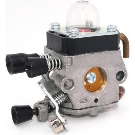 Kit carburateur avec bobine allumage, bougie, filtre air et carburant – Compatible Stihl FS38, FS55, FC55, FS45, FS46, KM55, HS45 – Pour débroussailleuse (1/4)