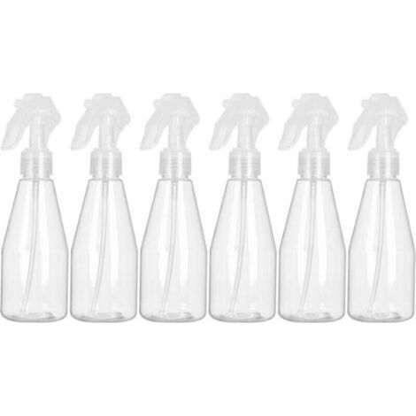 Six flacons pulvérisateurs en plastique vides de 200 ml pour la désinfection, le jardinage et le nettoyage (1/4)