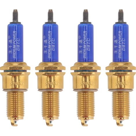 Kit de 4 pièces de moteur à essence universel 4 temps D8TC, compatible avec les générateurs, les tondeuses à gazon, les tracteurs, les motoculteurs, les pompes à eau, les karts, moteur multifonctionne (1/4)