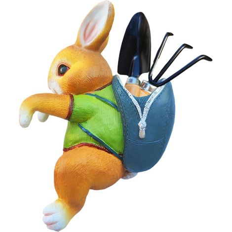 Figur zum Aufhängen von Töpfen Dekorationen für Töpfe Rabbit
