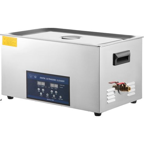 Nettoyeur Ultrasonique, Double Fréquence, Chauffage Réglable, 30 L Réservoir (1/2)