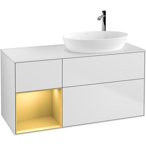 Villeroy & Boch F921HFMT Meuble sous-lavabo Finion F92 (1/2)