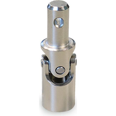 Joint de Cardan, D.9,9 mm, D.10 mm, Acier, Genouillère pour Manivelle de Volet Roulant