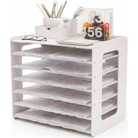 Porte-documents de bureau multicouche