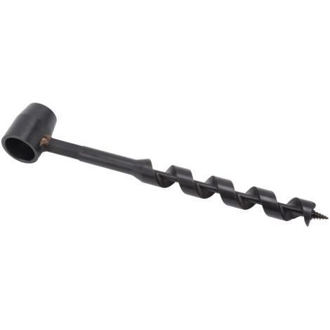 Black Manual Tuger Drière haute dureté Léger survie portable pour le travail du bois de Wilderness 19 à 230 mm / 0,75 à 9,06 pouces (1/5)