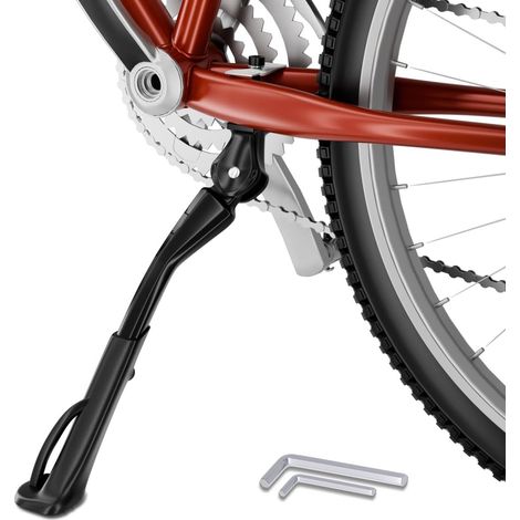 Béquille vélo 26-29 Pouces, Support Central Universel Réglable, Béquille Alliage Aluminium pour VTT, Vélo Électrique, Vélo de Course (1/5)