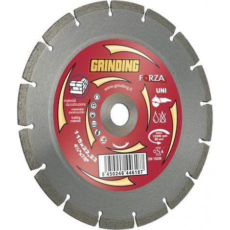 DISCO DIAMANTATO GRINDING FORZA CORONA A SETTORE A677 (1/5)