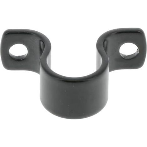 Lacet espagnolette en aluminium noir 30mm – Butée de maintien pour volet battant – Fixation sur fenêtre (1/3)