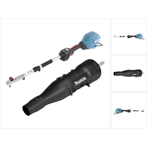 Makita UX 01 GZ Akku Multifunktionsantrieb 40 V max. XGT Brushless + UB 401 MP Gebläse Aufsatz 65,3 m/s ( 191P72-3 ) - ohne Akku, ohne Ladegerät (1/5)