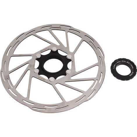 Disque de frein de 180 mm de diamètre en alliage d'acier inoxydable, conception creuse, léger, pour vélo (1/5)