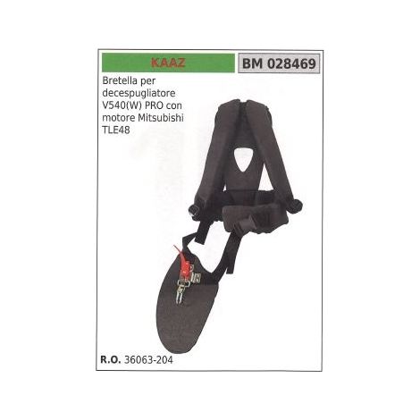 Bretella per decespugliatore V540(W) KAAZ
