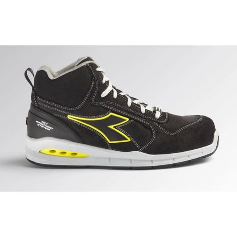 Zapatos de seguridad Diadora Run Net Airbox Geox Mid S3 SRC - 44 (EU) - Negro (1/2)