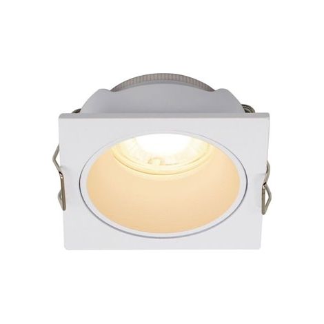 Mantra Aro empotrable cuadrado ANTILLA mini GU10 (no incl.) blanco, corte Ø50mm (1/3)