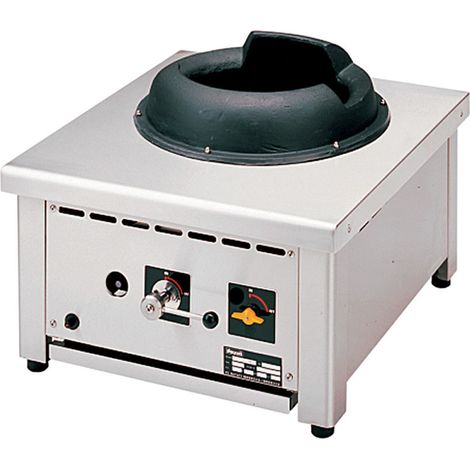 Fourneau wok à gaz de table 1 feu 28 kw - Diamond
