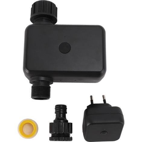 Programmateur d'arrosage intelligent WiFi et Bluetooth, contrôle vocal et via application, pour jardin, plage horaire flexible, économe en eau (1/5)