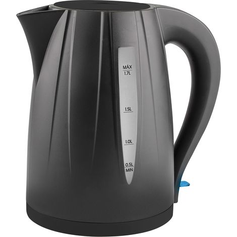Bouilloire électrique noire 2200 w 1,7 l küken (1/2)