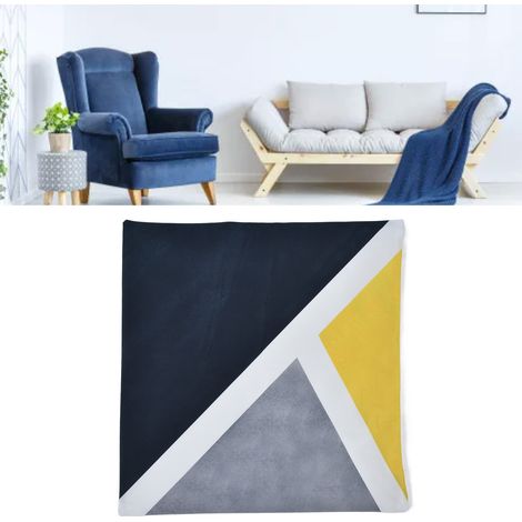 Taie d'oreiller, coussin, dossier de voiture, housse de coussin pour dossier de canapé B022 (1/5)