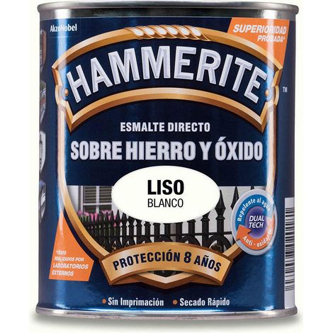 Smalto metallizzato bianco lucido liscio Hammerite 0,750 l 5094130 (1/3)