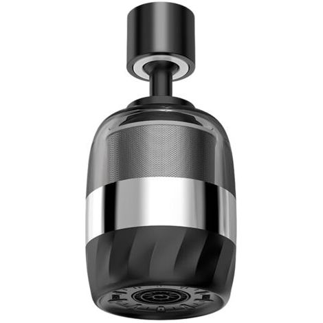 Tête de pulvérisation pour robinet de cuisine avec élément filtrant amovible et construction en acier inoxydable 316 (D) (1/5)