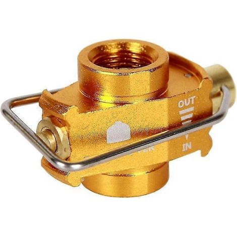 Adaptateur de conversion pour réservoir plat Camping Gas Saver Plus, convertisseur de gaz, changeur de vitesse, gaz de camping (1/5)