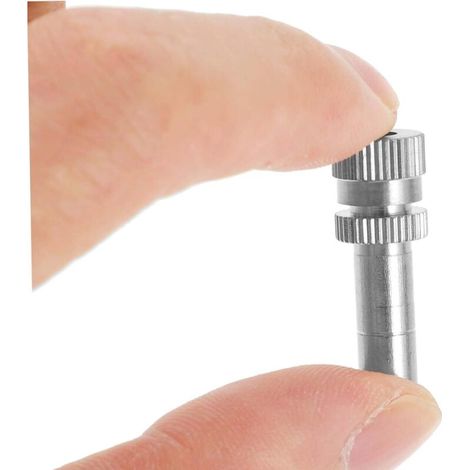 Schnellanschluss-Sprühdüse, Messing-Sprühgerät, Sprühdüsen für die Gartenarbeit, 10 Stück, 0,4 mm (0,0157 Zoll) und 0,3 mm (0,0118 Zoll) (1/5)