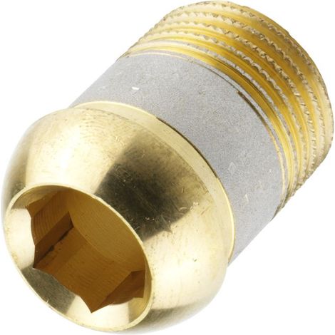 Danfoss R 1/2 Nipplo per RA,RAV(L),FJV,RLV,AVDO,VMT nichelato, 013G3183