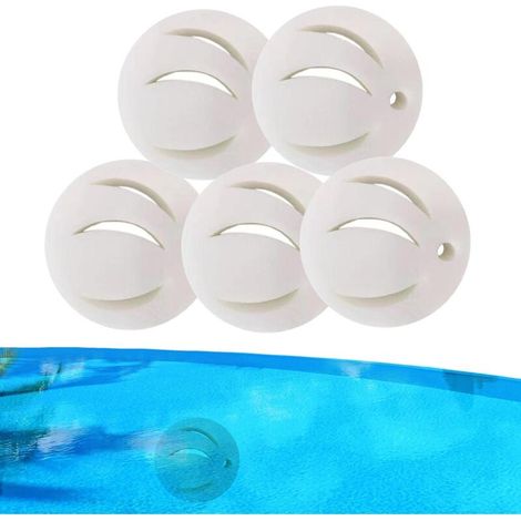 Set of 5 oil-absorbing sponges for swimming pools - Pool filter - Oil-absorbing sponge balls for swimming pools, bathtubs, spas (1/5)