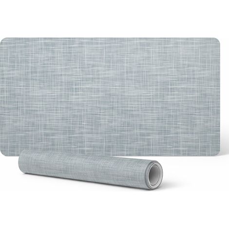 Alfombrilla de escritorio antideslizante con l铆neas cruzadas gr谩ficas 100x50 cm